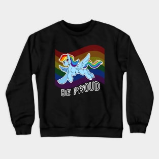 MLPRIDE Rainbow Dash / Gay Crewneck Sweatshirt